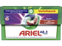 Ariel Color Regular Waschmittel All in 1 Pods 38x20