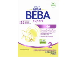 Nestle Beba Expert HA2 Folgenahrung nach dem 6 Monat