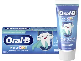 Oral B pro Kids Zahncreme fuer starke Zaehne