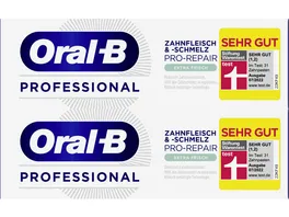 Oral B Professional Zahnfleisch schmelz Pro Repair extra frisch Doppelpack