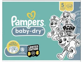 Pampers Baby Dry Paw Patrol Windeln Gr 5 Junior 11 16kg MonatsBox