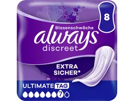 Always Discreet Inkontinenz Ultimate Tag