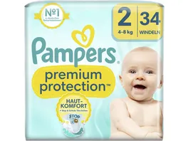 Pampers Premium Protection Windeln Gr 2 4 8kg