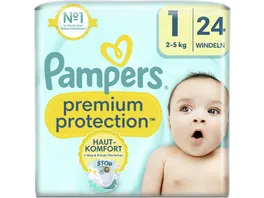 Pampers Premium Protection Windeln Gr 1 2 5kg