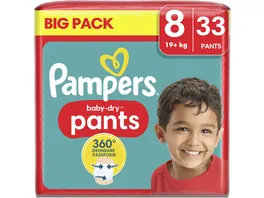 Pampers baby dry Pants Gr 8 19 kg Big Pack