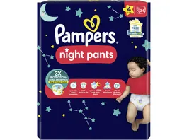 Pampers night pants Gr 4 9 15kg