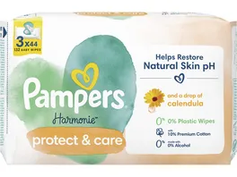 Pampers Harmonie Feuchttuecher Protect Care Calendula