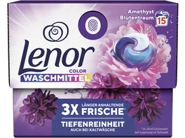 Lenor Color Waschmittel PODS Amethyst Bluetentraum