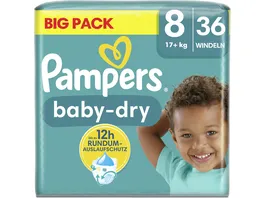 Pampers Baby Dry Gr 8 17 kg Big Pack