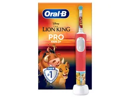 Oral B Pro Kids 3 elektrische Zahnbuerste Koenig der Loewen