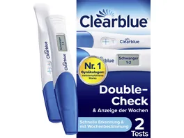 Clearblue Schwangerschaftstest Double Check