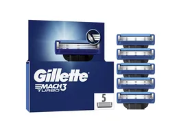 Gillette MACH3 Klingen Turbo 3D 5 Stueck