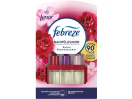 Febreze 3volution Duftstecker Nachfuellflakon Rubin Bluetenzauber