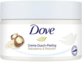 Dove Dusch Peeling Macadamia Reismilch 225 ml