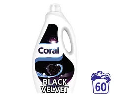 Coral Fluessigwaschmittel Black Velvet XXL 60