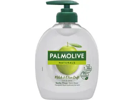 Palmolive Seife Naturals Olive Milch fluessige Handseife zur sanften Reinigung der Haende