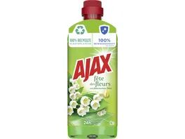Ajax Allzweckreiniger Fruehlingsblumen Multi Oberflaechen Reiniger mit aetherischen Oelen fuer 24h natuerliche Frische