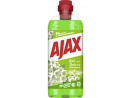 Ajax Allzweckreiniger Fruehlingsblumen Multi Oberflaechen Reiniger mit aetherischen Oelen fuer 24h natuerliche Frische