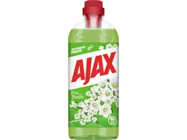 Ajax Allzweckreiniger Fruehlingsblumen Multi Oberflaechen Reiniger mit aetherischen Oelen fuer 24h natuerliche Frische