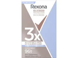 Rexona Maximum Protection Deocreme Clean Scent