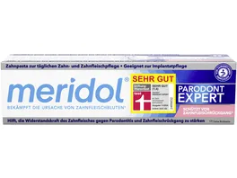 meridol Zahnpasta Parodont Expert bei Parodontitis und Zahnfleischrueckgang