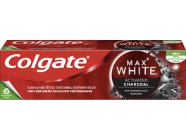 Colgate Max White Charcoal Zahnpasta mit Aktivkohle