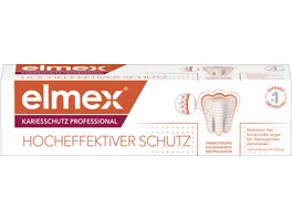 elmex Zahnpasta Kariesschutz Professional medizinische Zahnreinigung mit patentiertem Zuckersaeuren Neutralisator