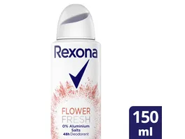 Rexona Deospray Flower Fresh 0 Aluminiumsalze
