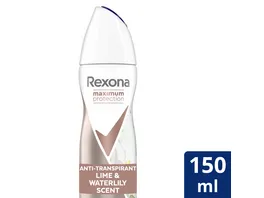 Rexona Deospray Maximum Protection Anti Transpirant Lime Waterlily 150 ml