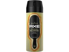 AXE Bodyspray Magnum Gold Caramel Billionaire ohne Aluminiumsalze