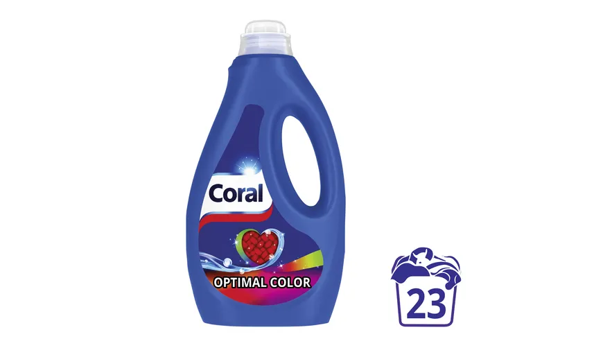 Coral Flüssigwaschmittel Optimal Color 23WL online bestellen | MÜLLER