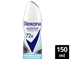 Rexona Nonstop Protection 72h Invisible Aqua Anti Transpirant