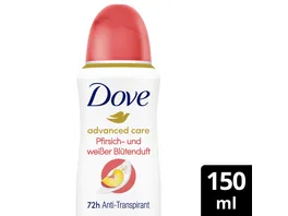 Dove advanced CARE Anti Transpirant Pfirsich weisser Bluetenduft