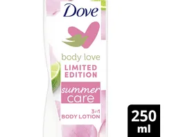 Dove body love limited Edition summer care 3in1 Body Lotion