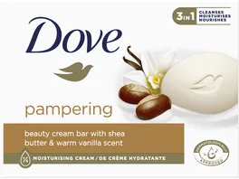 Dove Waschstueck Cream Bar Seife Shea Butter