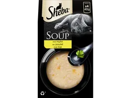 Sheba Soup mit Huhn Multipack 4x40g