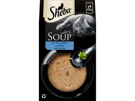 Sheba Soup mit Thunfisch Multipack 4x40g