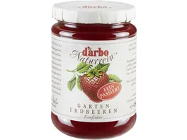 d arbo Naturrein Konfituere Garten Erdbeeren