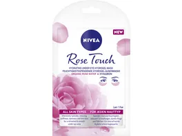 NIVEA Rose Touch Feuchtigkeitsspendende Augen Tuchmaske 1 Paar