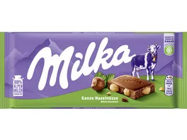 Milka Ganze Haselnuss Schokolade