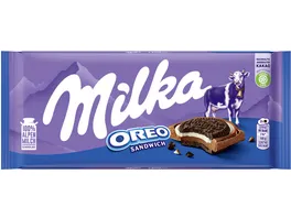 Milka Schokoladentafel Oreo Sandwich
