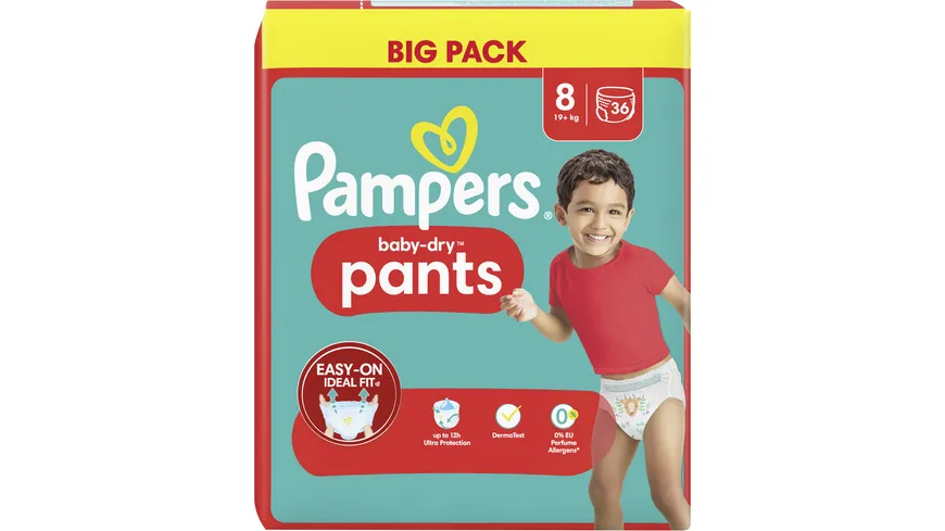 Pampers Baby Dry Pants Gr.8 19+kg online bestellen