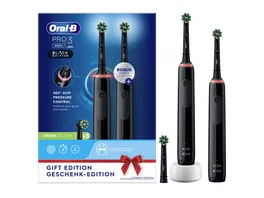 Oral B Elektrische Zahnbuerste Pro 3 3900 Black Edition Geschenk Edition
