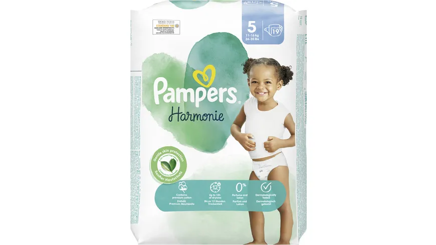Pampers Couches Harmonie Pants Junior taille 5