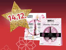 20% Rabatt auf alle Geschenksets der Marke Body&Soul