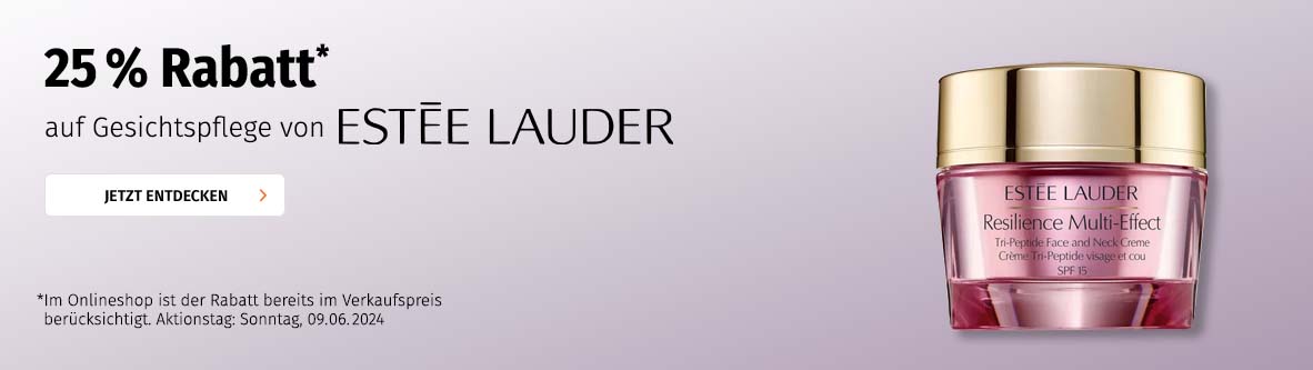 25% auf Gesichtspflege von Estée Lauder