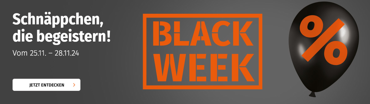 Black Week – Schnäppchen entdecken