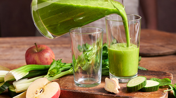 Grüner Superfood-Smoothie