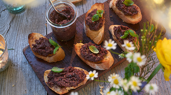 Vegane Tapenade