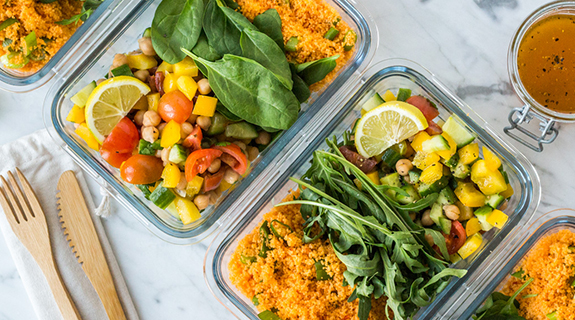 Meal Prep Couscous-Salat